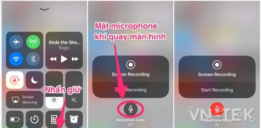 Quay màn hình iPhone bằng tính năng sẵn có trên iOS 11