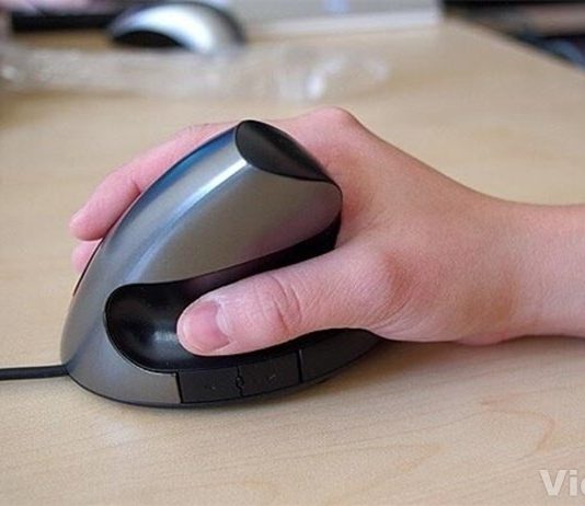 Chuột dọc Wowpen jsy12 kiểu dáng đặc biệt hạn chế bệnh đau khớp