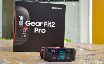 Vòng đeo thông minh Gear Fit 2 Pro: có GPS, theo dõi bơi