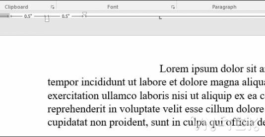 Cách sử dụng cây thước (ruler) trong Word để soạn thảo văn bản