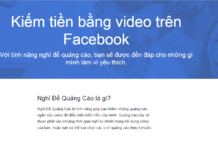 Kiếm tiền Online - Facebook Adbreaks