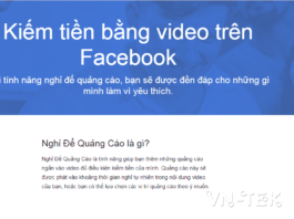Kiếm tiền Online - Facebook Adbreaks
