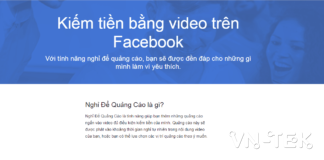 Kiếm tiền Online - Facebook Adbreaks