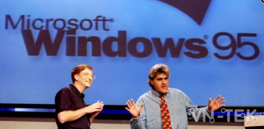 Hành trình 25 năm của Windows 95