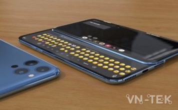 iPhone 14 rò rỉ concept render mới nhất đi kèm màn hình trượt