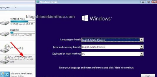 Hướng dẫn cài Windows trên WinPE